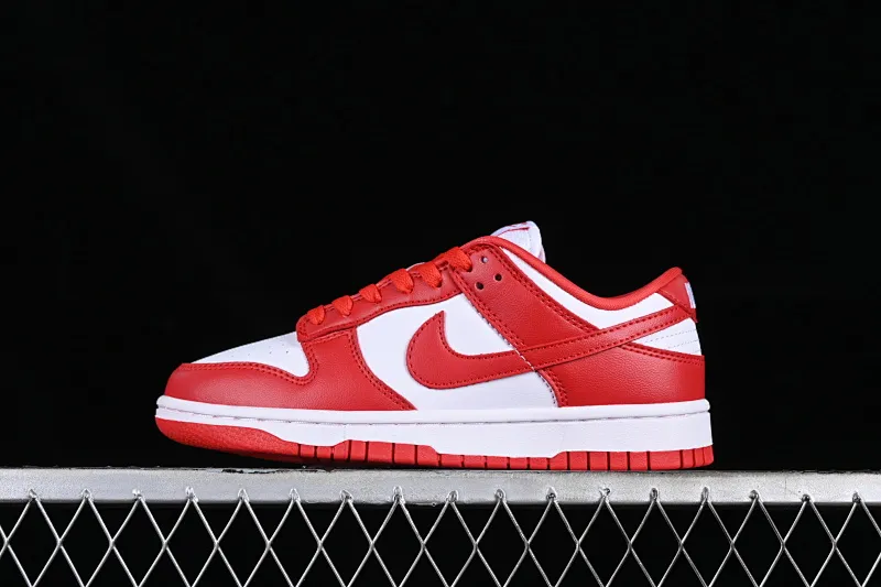 All Categories Nk SB Dunk Series Nk SB Dunk Low Low-top Sneakers N Version Nk Dunk Low SB "University Red" 卍Celebration Days White-Red Dunk Series Low-top Casual Sports Skateboard Shoes CU1727-100